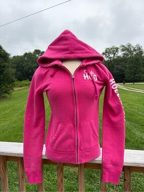 Women hollister Sweatshirt medium Pink Soft CALIFORNIA Cali Beach Socal Y2K